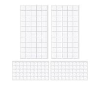 GALPADA 200 Piezas de Masilla Adhesiva de Puntos Transparentes de Doble Cara, Fuerte Adhesión y Fácil Almacenamiento para Decoración y Manualidades
