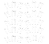 GALPADA 200piezas Retenedor de Lente Accesorios para Gafas Tapón de Hebilla de Repuesto para Monturas sin Montura Arandelas de Tornillo para Gafas Sol