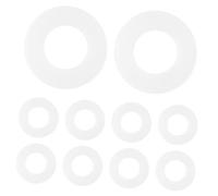 GALPADA 20piezas Accesorios Para Tambor Washers De Plástico Para Batería De Para Tambor Snare y Electrónico Accesorios De Percusión Livianos y Fáciles De Usar