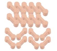 GALPADA 24 Extensiones De Vías De Madera Vías De Tren De Madera De Estación Conectores De De Tren para Trenes De Juguete Elevadores De De