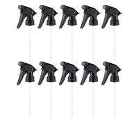 GALPADA 24 Piezas Boquilla Pulverizadora de Repuesto para Botella Spray Negra de Plástico Niebla Suave y Uniforme, Compatible Cuello Estándar 28/400 para Riego y Limpieza