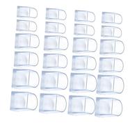GALPADA 24pares Protector De Tacón Antideslizante para Tacones De Cubiertas Transparentes para Zapatillas Accesorios Prácticos y para y Grietas