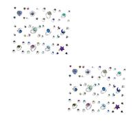 GALPADA 24piezas Anillo Ajustable De Cambio De Color Estado De Ánimo Formas Variadas Delfín Luna Sol Corazón Etc