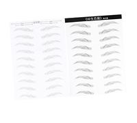 GALPADA 2hojas Pegatinas Cejas Essence Para Cejas Laminadas y Tattoo Resistentes Al Agua