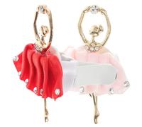 GALPADA 2Piezas Adorno De Perfume De Salida Automática Para Coche Clip Aromático De Chica Bailarina y Difusor De Aromas y Decoración De Interiores Del Vehículo