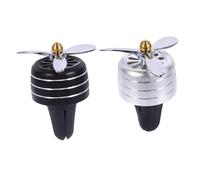 GALPADA 2piezas Clip De Aromaterapia Para Coche Difusor De Olores Decoración Práctica Unidades