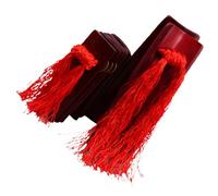 GALPADA 2piezas Conjunto Infantil Allegro De Bambú Castañuelas Chinas Para Espectáculos y Teatro Instrumento Musical De Percusión Kuaiban Chino