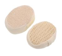 GALPADA 2piezas Esponja De Limpieza De Sisal Ovalada Exfoliante Corporal Para Ducha Esponja De Baño Natural De Sisal Suitable for Deep Cleansing and Massage
