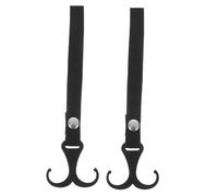 GALPADA 2piezas Percha Para Bolso Ganchos Para Cochecito Accesorios Bolsas De Instalación Sin Taladro Material Duradero Clips