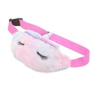 GALPADA 2piezas Riñonera Infantil De Peluche Unicornio para Hombro y Cintura Mochila Cruzada Colorida y Encantadora para Niño Niña