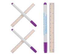 GALPADA 3 Juegos Lápiz de Mapeo Regla para Cejas de Plástico, para Dibujar Líneas Limpias y Precisas, Marcaje de Posición, Profesionales de Microblading y Piercing