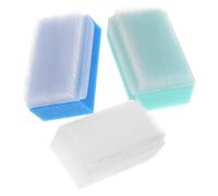 GALPADA 3 Piezas cepillo de champú cepillo para la cabeza del bebé Vaya cepillo para el cuero cabelludo aseo masajeador depurador de baño de champú cepillo de esponja