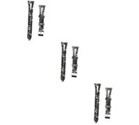 GALPADA 3 Piezas Correa Accesorios reloj retro señoras bandas de mujeres led strip regleta led banda de reloj de cuero banda de reloj inteligente Moda Pulsera hombres y mujeres