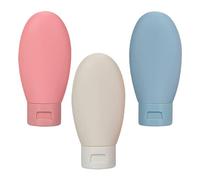 GALPADA 3 Piezas Embotellado Botella De Viaje Botellas De Champú Vacías Con Bomba Pequeña Botella De Bomba Contenedor De Champú Cuerpo Artículos De Tocador De Viaje Champús El Plastico