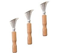 GALPADA 3 Piezas Limpiador De Peines Para Limpiador De Cepillos Removedor De Cepillos Herramienta De Limpieza Para Pelo y De