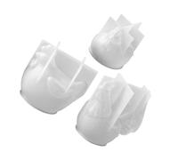 GALPADA 3 Piezas Molde de Silicona para Fundición de Resina Forma 3d de Gallina, Precisión Profesional y Textura Detallada para Decoración de Pascua y Repostería