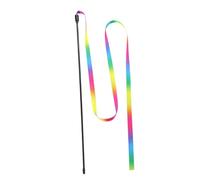 GALPADA 3 Piezas Varita Interactiva para Gatos Set de Juguetes de Teaser Coloridos para Entrenamiento y Diversión Casa para Fortalecer la Relación con Mascota