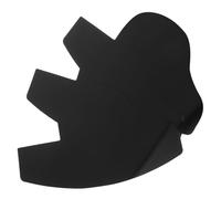 GALPADA 3 Tarjetas para Realzar Línea del Cabello y Moldear Barba para Hombre, Plantilla Guía Negra, Herramienta para Diseño de Barba y Estilismo Facial, Uso Profesional y Doméstico