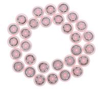GALPADA 30 Cojinetes del Eje del Ventilador de Plástico y Hierro Color Rosa para Manualidades DIY, Accesorios Resistentes y Versátiles para Proyectos de Artesanía