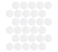 GALPADA 30 Láminas de Malla de Plástico de Color Claro Redondas para Bordado Estructura Uniforme y Diseño de Cuadrícula Fina para Manualidades y Proyectos de Tejido