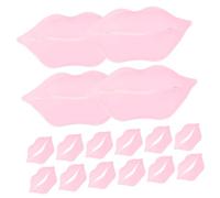 GALPADA 30 piezas Mascarillas Labiales Hidratantes Gel Pads para Mujeres Hidratación Profunda Suavizante y Exfoliante Cuidado Labial Portátil para Viajes y Uso Diario