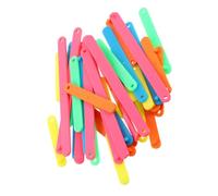 GALPADA 30 Piezas Tiras Poligonales Montaje Geométrico para Aula Montessori Material Didáctico de Plástico Seguro para Enseñar Relación y Formas Geométricas