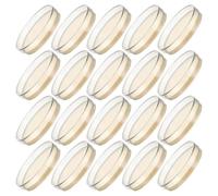 GALPADA 30 Unidades Placas para Cultivo Microbiológico de 7cm Preparadas para Usar de Agar Nutritivo Agar Ideales para Proyectos Científicos y Experimentos en Aula
