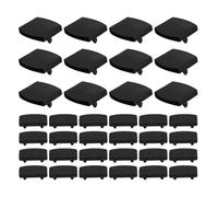 GALPADA 36 Piezas Soportes para Listones de Cama de Plástico con Barras de Refuerzo Centrales Conectores para Reparación y Sustitución de Marcos Camas y Sofás