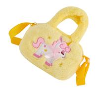 GALPADA 3piezas Bolso Bandolera Unicornio para Niñas Mochila De Peluche Adorable y Diseño Interactivo para Edades para Salidas y Celebraciones