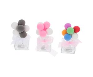 GALPADA 3piezas Botella de Globo de Confesión Decoración Globos para Coche Botella de Aromaterapia Aceite Esencial