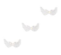 GALPADA 3piezas Kids Angel Wings Warm Light Cosplay Prop for Stage Performance and Photoshoot