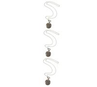 GALPADA 3piezas Reloj De Bolsillo Retro Vintage para Hombres y Mujeres Reloj De Creativo De Diseño Único como para Cumpleaños y Bodas Accesorio Elegante para Edades