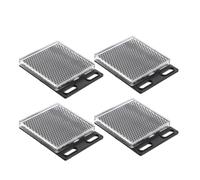 GALPADA 4 Paneles Retrorreflectantes para Sensor Fotoeléctrico, Accesorio Reflectante Efecto Óptico, Compatible Sensores Fotoeléctricos, Adecuado para Seguridad Hogar y Vial