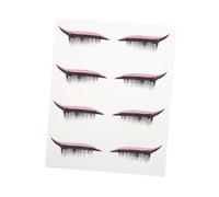 GALPADA 4 Pegatinas de Eyeliner Adhesivas Impermeables para Mujeres Cinta Delineadora de Ojos Fácil Aplicación Realce Natural para Maquillaje Diario