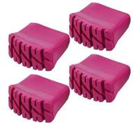 GALPADA 4 piezas Almohadillas de Goma Antideslizantes para Patas de Escaleras Plegables de Protección Duradera y Segura para Uso Cocina y Áticos