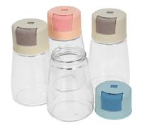 GALPADA 4 piezas Bote Dosificador para Sal y Pimienta Dispensador Medidor de Condimentos para Cocina Tarros para Especias Azúcar y Sal Ajustables Uso Doméstico y Restauración