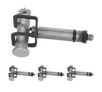 GALPADA 4 Piezas Conjunto de Núcleo de Bomba de Aceite para Gato Hidráulico de Piso, Pieza Central de Hierro Plata Resistente para Taller y Reparación Automotriz