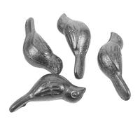 GALPADA 4 piezas Herramienta de Cocina Hierro Fundido Forma de Pájaro para Suplemento Natural de Hierro Vegano Reutilizable Resistente y Segura para Mejorar la Ingesta Diaria Embarazadas