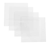 GALPADA 4 Piezas Panel Difusor de Luz LED de Techo, Difusor de Led, Acrílico Blanco, 5,8 Pulgadas, para Lámparas Empotradas, Sala de Estar, Cocina y Fiestas