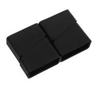 GALPADA 4 Piezas Pies de Escalera de Goma Negros Diseño Antideslizante y Protección para Suelos, Ideales para Entornos Eléctricos y Proyectos Profesionales