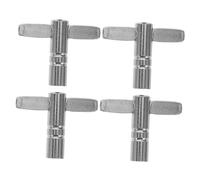 GALPADA 4 Piezas Teclas De Batería Llaves De Afinación De Torque Mangos Metálicos Para Batería Electrónica y Kits De Percusión Herramienta De Afinación