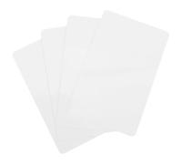 GALPADA 4 Tarjetas de Acceso Inteligentes para Puertas de Motel y Hotel Impresión Doble Cara, Tamaño Tarjeta de Crédito, Material Pc, Paquete de 4 Unidades