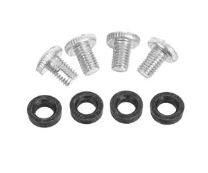 GALPADA 4 Válvulas de Tapón de Aceite de Aluminio, Válvulas de Ventilación para Tapa de Cubo, Accesorios de Repuesto para Tapones de Barril, Gestión de Presión y Prevención de Fugas, Uso