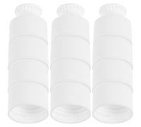 GALPADA 40 piezas tapas de repuesto para botellas de agua botellas deportivas tapones de plástico PE a prueba de fugas reutilizables 24 dientes