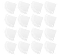 GALPADA 40 Unidades Conos de Papel Blanco para Confeti Diseño Elegante y Corte Intrincado, Uso Versátil y Dispersión Suave, Ideales para Bodas y Ambientación Navideña