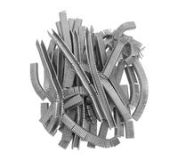 GALPADA 4000 Unidades Clips de Aluminio en Forma de U para Sellado Rápido de Bolsas de Alimentos y Queso, Ideales para Procesamiento de Salchichas en Supermercados y Alta Producción