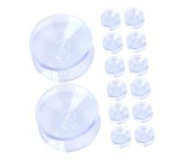 GALPADA 48 Piezas Parachoques de Mesa de Cristal Transparente Adhesivo de PVC, Protección Antideslizante para Superficies de Muebles y Escritorios de Cristal