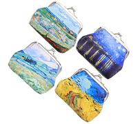 GALPADA 4piezas Monedero Pequeño Bonito para Billetera Resistente Al para Mujeres