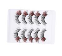 GALPADA 5 pares Pestañas Postizas Gato Ojo Natural Densidad Alta Extensiones Individuales para Fiesta Cosplay Halloween Navidad