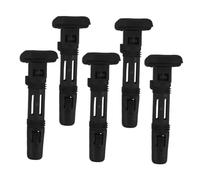 GALPADA 5 Piezas Accesorios Para Reposacabezas De Coche Tubo De Inserción Del Asiento De Coche Inserto De Guía Para Reposacabezas Guía De Puesto De Cabeza El Plastico Black